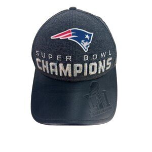 New Era Super Bowl LI Champions 9Forty Adjustable Hat NFL Patriots Black